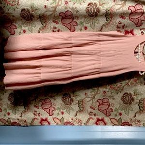 Pink maxi dress from Target